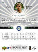 2003 Upper Deck Game Face Bret Boone