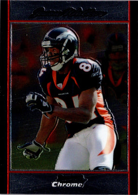 2007 Bowman Chrome Javon Walker #BC198