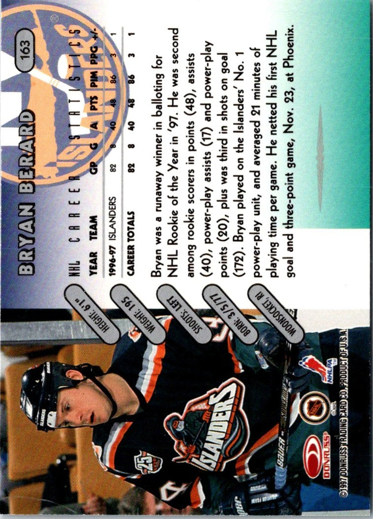 1997 Donruss Bryan Berard