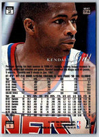 1996 Flair Kendall Gill #74