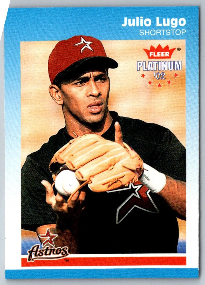 2002 Fleer Platinum Julio Lugo