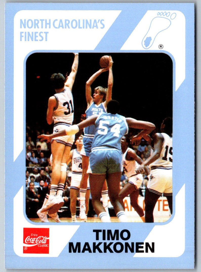 1989 Collegiate Collection North Carolina's Finest Timo Makkonen