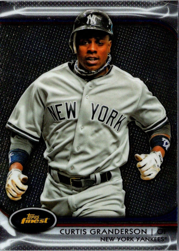 2012 Finest Curtis Granderson #85