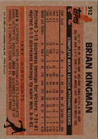 1983 Topps Brian Kingman #312 NM-MT