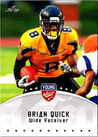2012 Leaf Young Stars Brian Quick #15