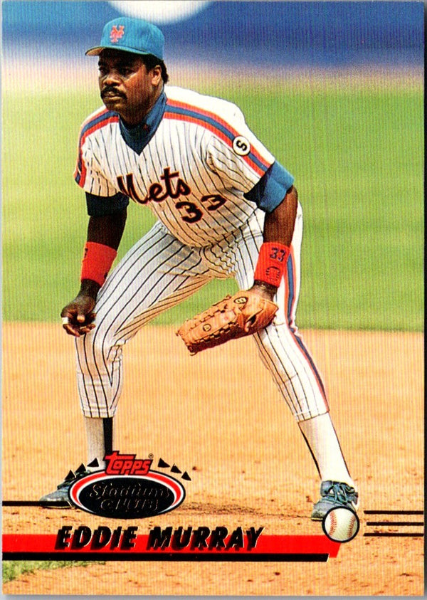 1993 Stadium Club Eddie Murray #50
