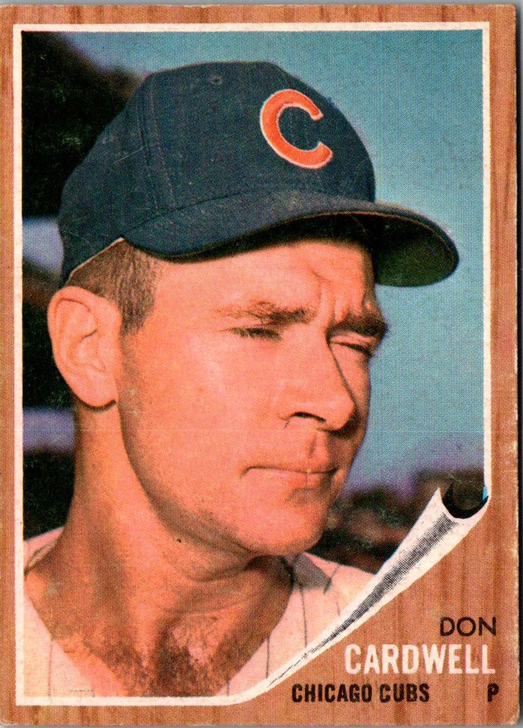 1962 Topps Don Cardwell