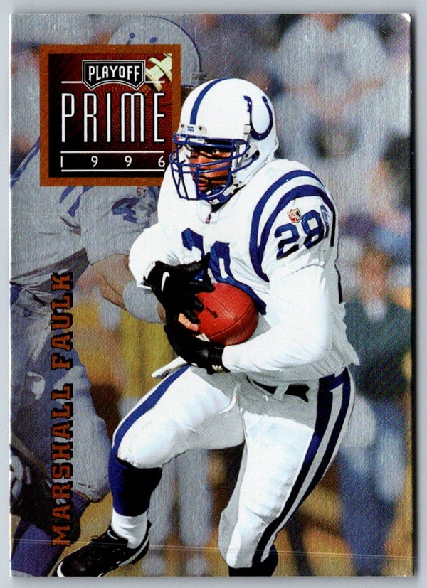 1996 Playoff Prime Marshall Faulk #5