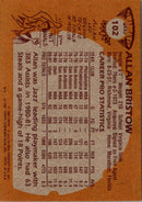 1981 Topps Allan Bristow