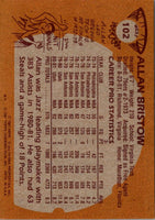 1981 Topps Allan Bristow #W102