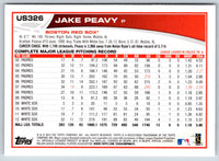 2013 Topps Update Jake Peavy #US326