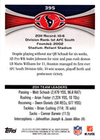 2012 Topps Houston Texans: Arian Foster #395