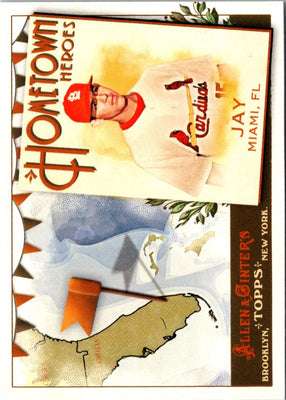 2011 Topps Allen & Ginter Hometown Heroes Jon Jay #HH67