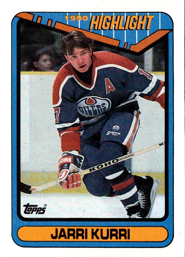 1990 Topps Jari Kurri #5