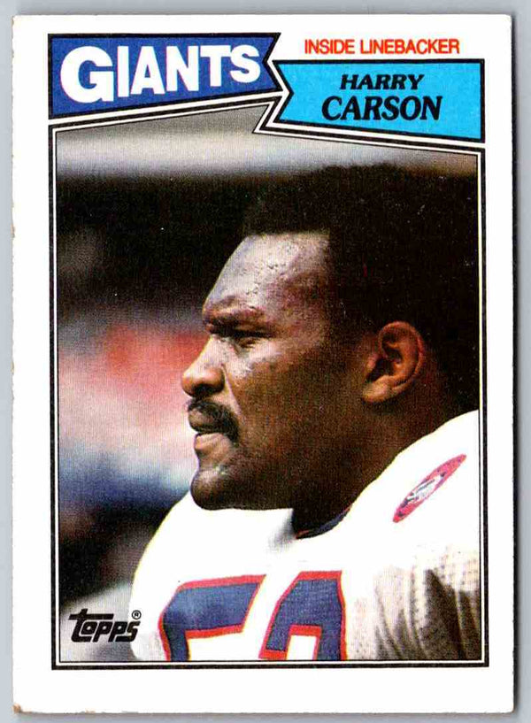 1983 Topps Harry Carson #25