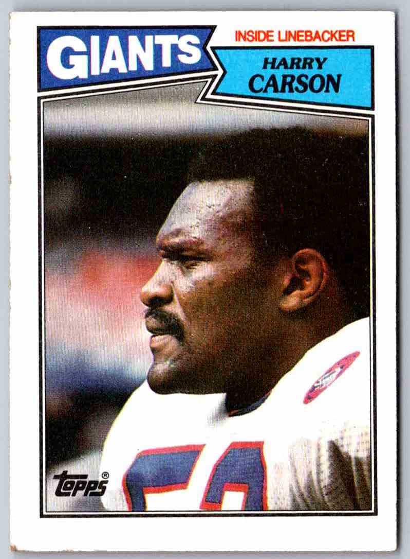 1983 Topps Harry Carson