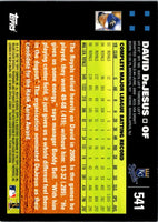 2007 Topps David DeJesus #541