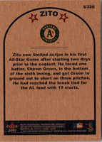 2002 Fleer Tradition Update Barry Zito #U326