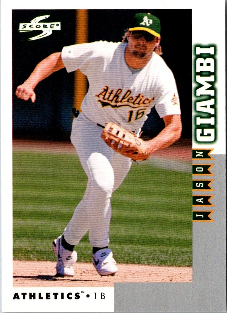 1998 Score Rookie & Traded Jason Giambi