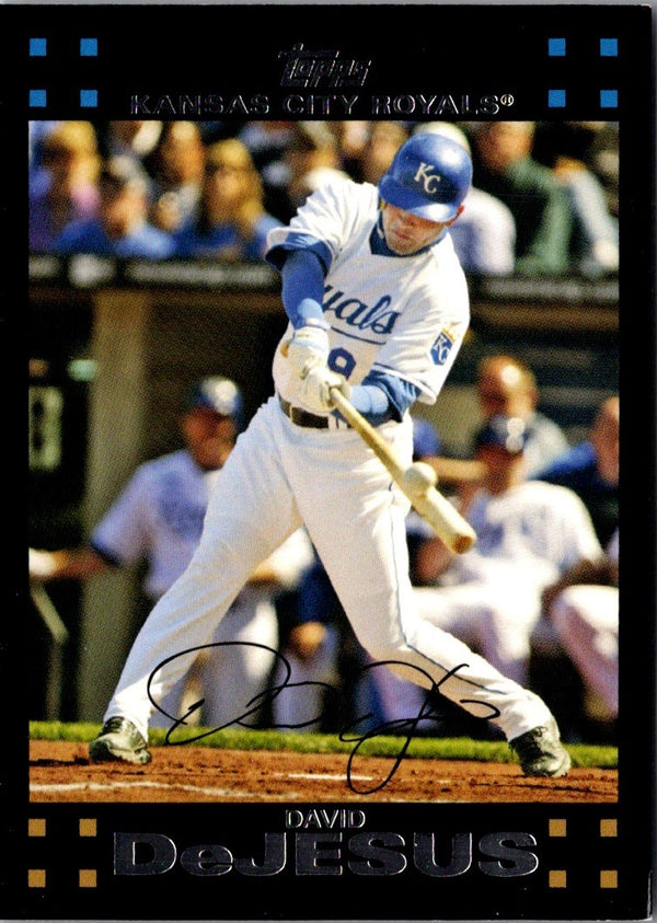 2007 Topps David DeJesus #541