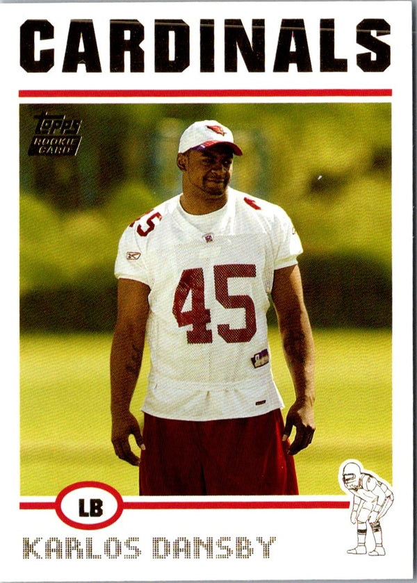 2004 Topps Karlos Dansby #381 Rookie