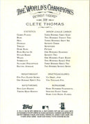 2008 Topps Allen & Ginter Clete Thomas