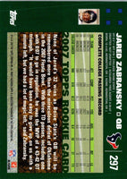 2007 Topps Jared Zabransky #297 Rookie