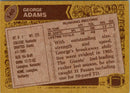 1986 Topps George Adams