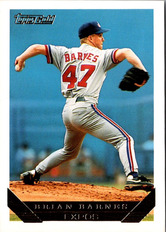1993 Topps Brian Barnes #112