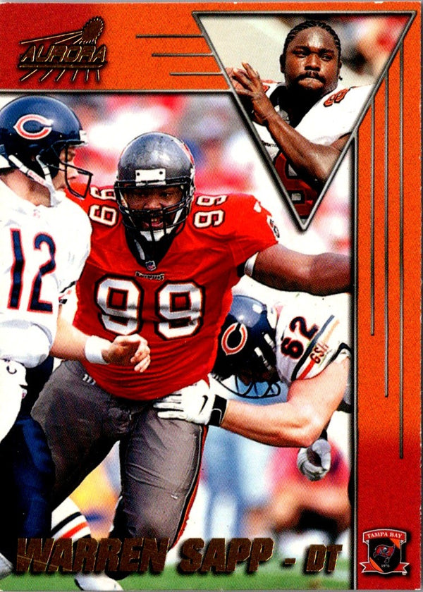 1998 Pacific Aurora Warren Sapp #185