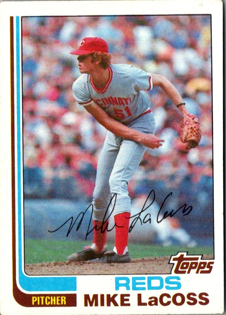 1982 Topps Mike LaCoss