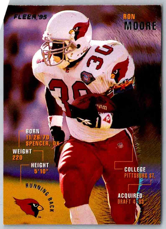 1995 Fleer Ron Moore #9