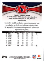 2012 Topps Owen Daniels #12