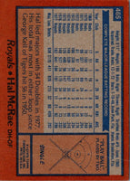 1978 Topps Hal McRae #465
