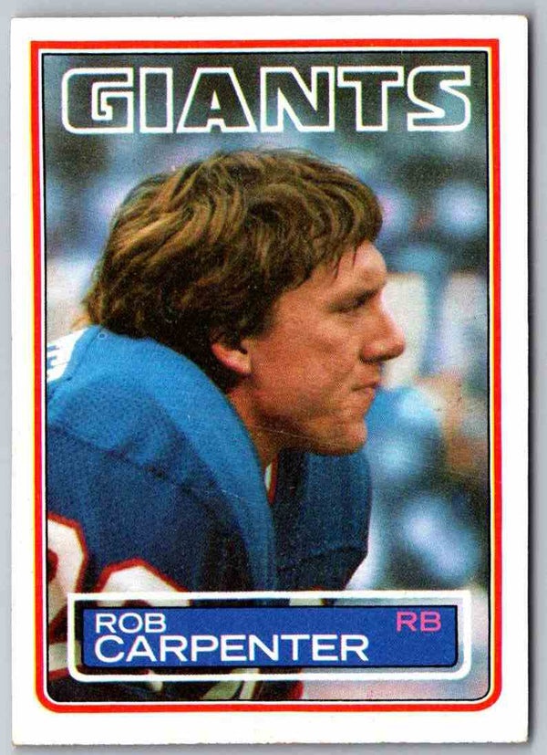 1983 Topps Rob Carpenter #122