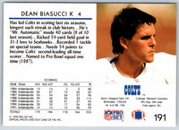 1992 Proset Dean Biasucci #191