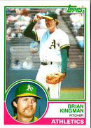 1983 Topps Brian Kingman