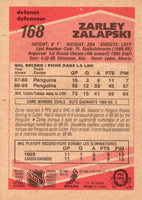 1989 O-Pee-Chee Zarley Zalapski #168 Rookie