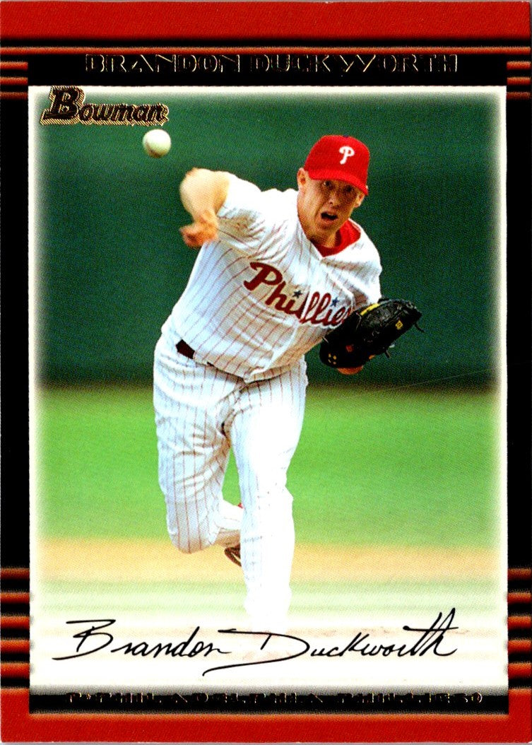 2002 Bowman Brandon Duckworth