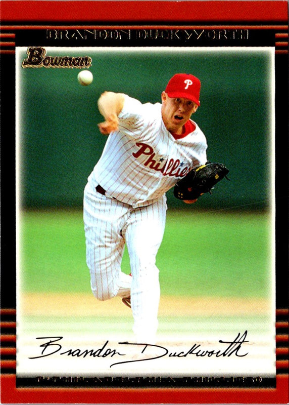 2002 Bowman Brandon Duckworth #7