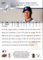 2008 Upper Deck Jonathan Meloan #327