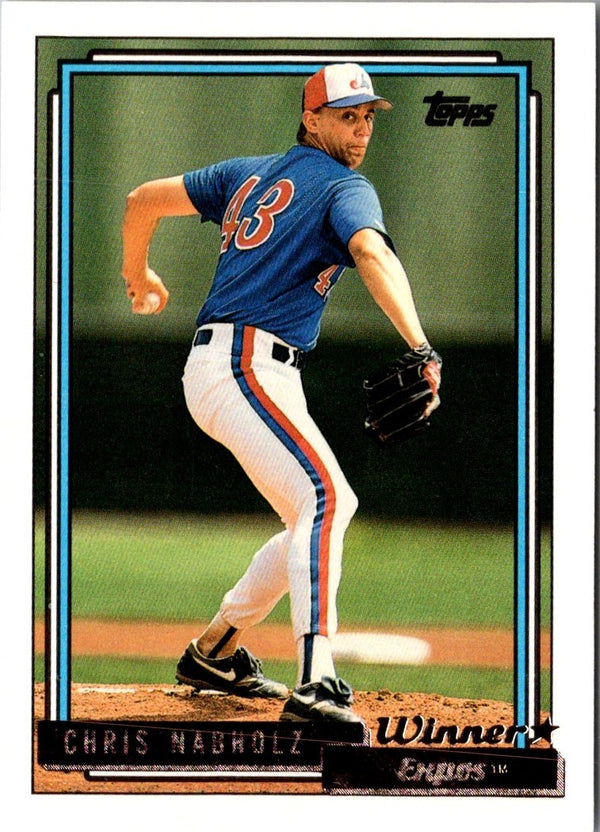 1992 Topps Chris Nabholz #32