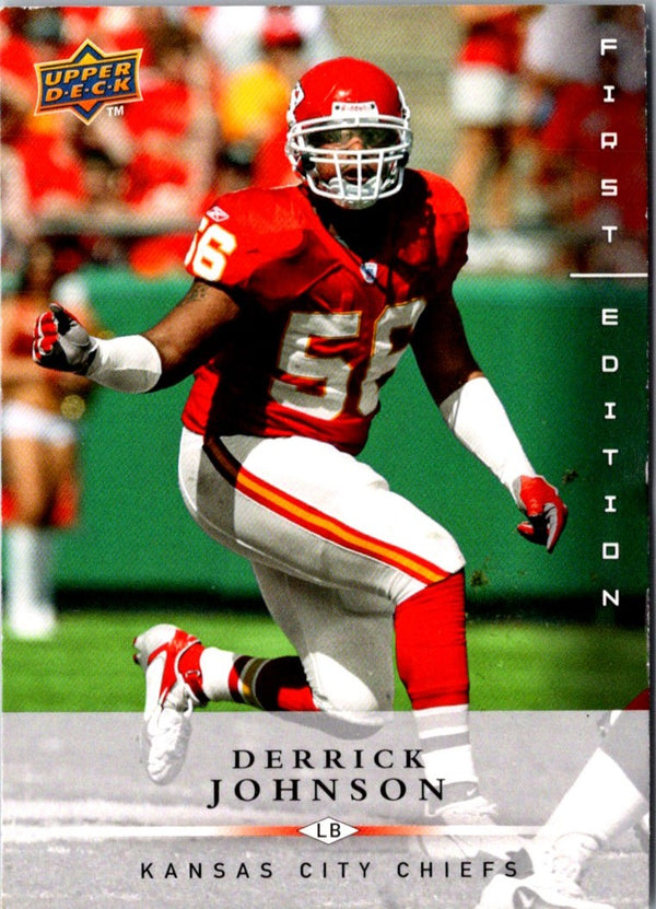 2008 Upper Deck First Edition Derrick Johnson #74