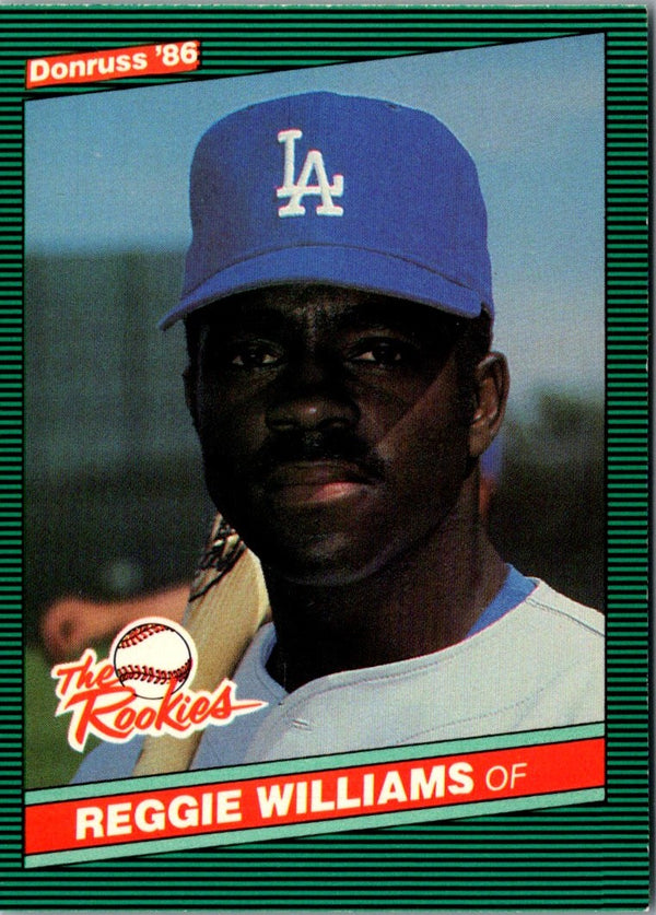 1986 Donruss The Rookies Reggie Williams #5