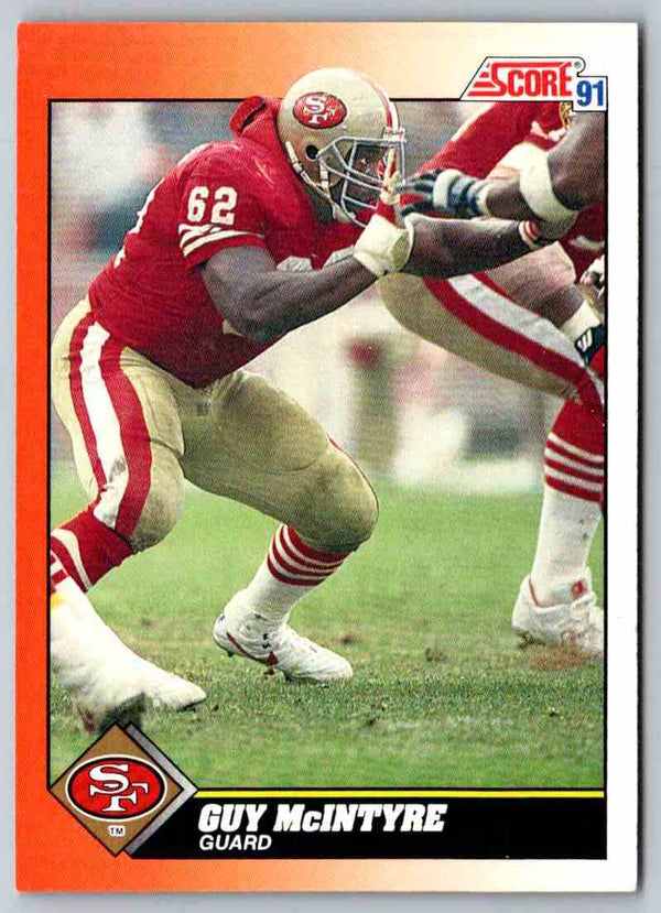 1991 Score Guy McIntyre #443