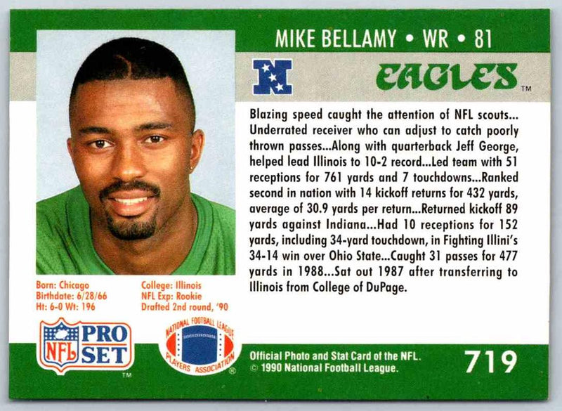 1992 Proset Mike Bellamy