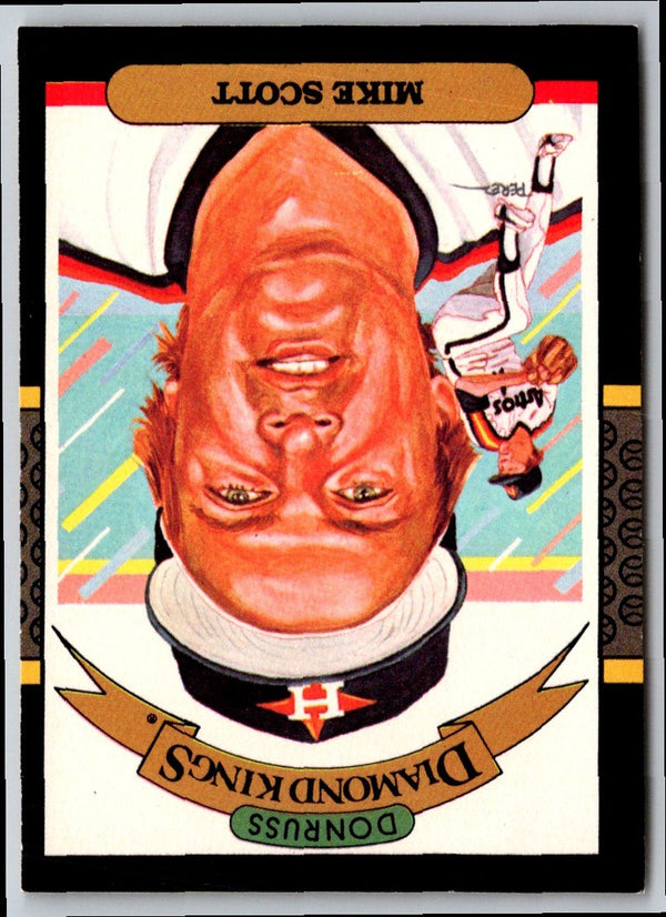 1987 Donruss Diamond Kings Mike Scott #18