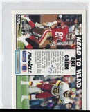 1991 Pinnacle Jerry Rice/Darrell Green