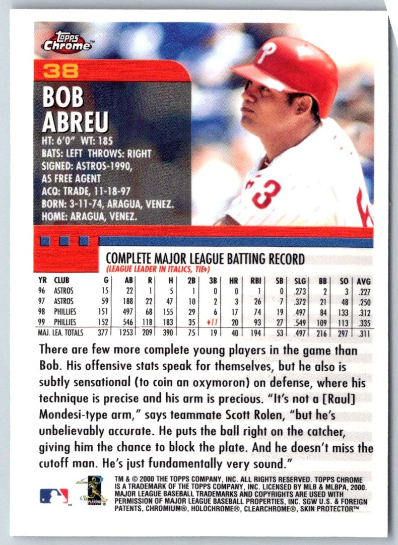 2000 Topps Bobby Abreu