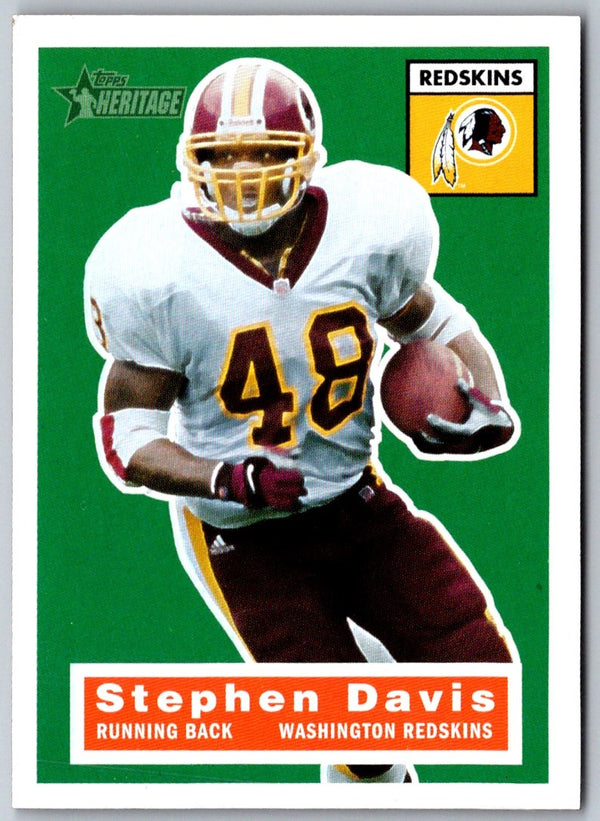 2001 Topps Heritage Stephen Davis #13